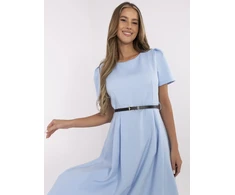 Suknelė Italy Moda Sukienka-MI-SK-A2328.41-šviesiai mėlyna