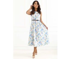 Suknelė Italy Moda Sukienka-MI-SK-A241612-1.91-šviesiai mėlyna