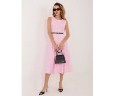 Suknelė Italy Moda Sukienka-MI-SK-A241612.89-jasny rožinė