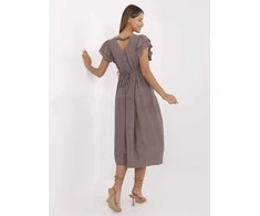 Suknelė Italy Moda Sukienka-MI-SK-A2489.21-ciemny bezowy