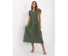 Suknelė Italy Moda Sukienka-MI-SK-A2489.21-khaki