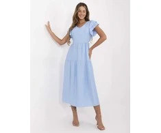 Suknelė Italy Moda Sukienka-MI-SK-A2489.21-šviesiai mėlyna