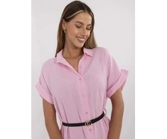 Suknelė Italy Moda Sukienka-MI-SK-A2494.99-jasny rožinė