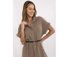 Suknelė Italy Moda Sukienka-MI-SK-A2494.99-ruda