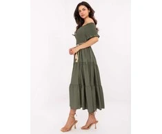 Suknelė Italy Moda Sukienka-MI-SK-A2609.96-khaki