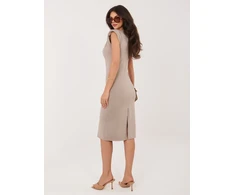 Suknelė Italy Moda Sukienka-MI-SK-A30479.92-ciemny bezowy