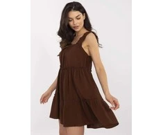 Suknelė Italy Moda Sukienka-MI-SK-A5036.78-ruda