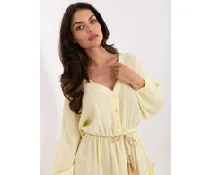 Suknelė Italy Moda Sukienka-MI-SK-A5079.27-jasny geltona
