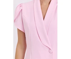Suknelė Italy Moda Sukienka-MI-SK-C892.07-jasny rožinė