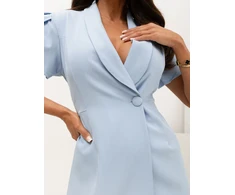 Suknelė Italy Moda Sukienka-MI-SK-C892.07-šviesiai mėlyna