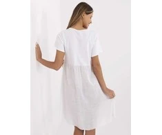 Suknelė Italy Moda Sukienka-MO-SK-1005.67-balta