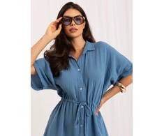 Suknelė Italy Moda Sukienka-MO-SK-2706.13-ciemny mėlyna