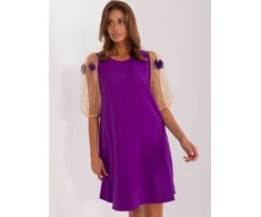 Lakerta Suknelė-LK-SK-506733.85-violetinė