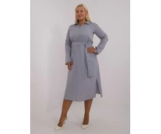 Lakerta Suknelė-LK-SK-509675.88-pilka
