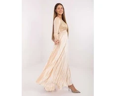 Suknelė Moda Sukienka-IT-SK-16919.04P-jasny smėlio spalva