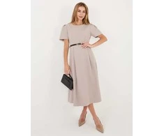 Suknelė Moda Sukienka-MI-SK-A2328.91-ciemny bezowy
