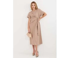 Suknelė Moda Sukienka-MI-SK-A5449.92-ciemny bezowy