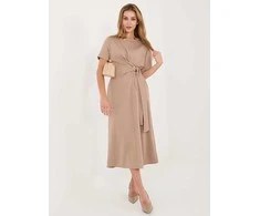 Suknelė Moda Sukienka-MI-SK-A5449.92-ciemny bezowy