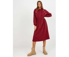 Relevance Suknelė-RV-SK-8336.12P-bordo