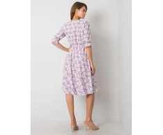 Rue Paris Suknelė-WN-SK-839-3.39P-šviesiai violetinė