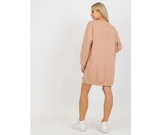 Vikki Megztinis-VI-BL-3192.23P-tamsiai smėlio spalvos