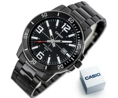 Vyriškas laikrodis CASIO MTP-VD01B-1B (zd169e) + BOX