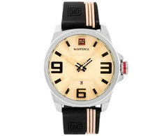 VYRIŠKAS LAIKRODIS NAVIFORCE - NF9098 (zn045a) - beige/juodas