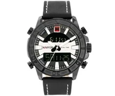 VYRIŠKAS LAIKRODIS NAVIFORCE - NF9114 (zn046a) - juodas/sidabrinis