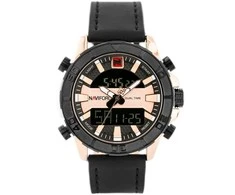 VYRIŠKAS LAIKRODIS NAVIFORCE - NF9114 (zn046d) - juodas/rosegold