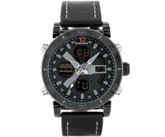 VYRIŠKAS LAIKRODIS NAVIFORCE - NF9132 (zn073b) - juodas/pilkas + dėžutė