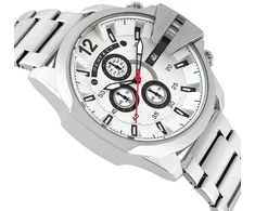PERFECT VYRIŠKAS LAIKRODIS M513CH-01 - CHRONOGRAFAS (zp387b) + DĖŽUTĖ