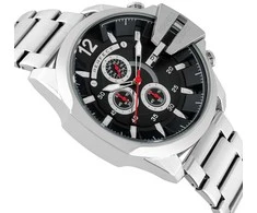 PERFECT VYRIŠKAS LAIKRODIS M513CH-03 - CHRONOGRAFAS (zp387c) + DĖŽUTĖ