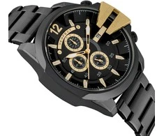 PERFECT VYRIŠKAS LAIKRODIS M513CH-07 - CHRONOGRAFAS (zp387a) + DĖŽUTĖ