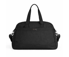 Women’s Fabric Sports Fitness Bag Solier FB54 Eloa – Juodas