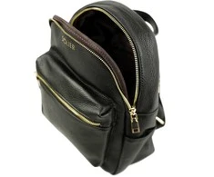 Women’s Leather Backpack Solier FV13 Tiva – Juodas