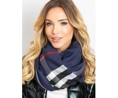 Wool Fashion Italia Bandana-AT-CH-1719501.29P - tamsiai mėlyna