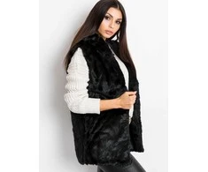 Wool Fashion Italia Liemenė-AT-KZ-05201.95P-juoda