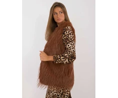 Wool Fashion Italia Liemenė-AT-KZ-2349-1,18-šviesiai ruda
