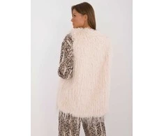 Wool Fashion Italia Liemenė-AT-KZ-2349-1.31P-šviesiai smėlio spalvos