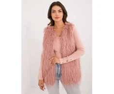 Wool Fashion Italia Liemenė-AT-KZ-2349-1,50-tamsiai rožinė