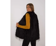 Wool Fashion Italia Liemenė-AT-KZ-2349-1,80-juoda