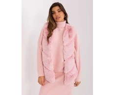 Wool Fashion Italia Liemenė-AT-KZ-2349.00P-šviesiai rožinė