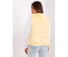 Wool Fashion Italia Liemenė-AT-KZ-2349.00P-šviesiai geltona