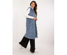 Wool Fashion Italia Liemenė-AT-KZ-2368-1.06-mėlyna