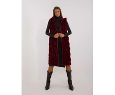 Wool Fashion Italia Liemenė-AT-KZ-2368-1,13-bordo