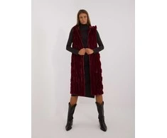 Wool Fashion Italia Liemenė-AT-KZ-2368-1,13-bordo