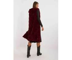 Wool Fashion Italia Liemenė-AT-KZ-2368-1,13-bordo