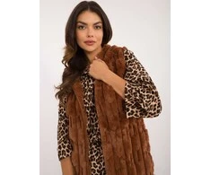 Wool Fashion Italia Liemenė-AT-KZ-2368-1,13-šviesiai ruda