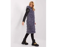 Wool Fashion Italia Liemenė-AT-KZ-2368-1,57-pilka