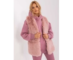 Wool Fashion Italia Liemenė-AT-KZ-2368.00P-šviesiai rožinė